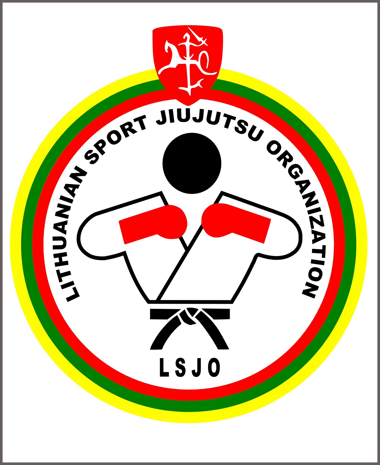Lithuanian Sport Jiujutsu Organization (LSJO) emblema
